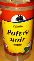 Poivre noir moulu