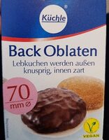 Küchle Back Oblaten