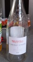 Rose cabernet d'anjou
