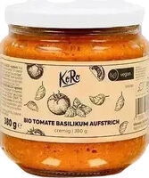 Tartinade bio à la tomate et au basilic