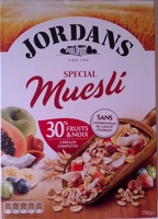 Special Muesli 30% fruits & noix
