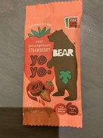 Bear Pure Fruit Yoyos Strawberry 20G