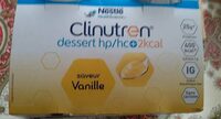 sans lactose Clinutren dessert 2kcal vanille