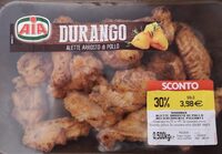 Durango, alette arrosto di pollo