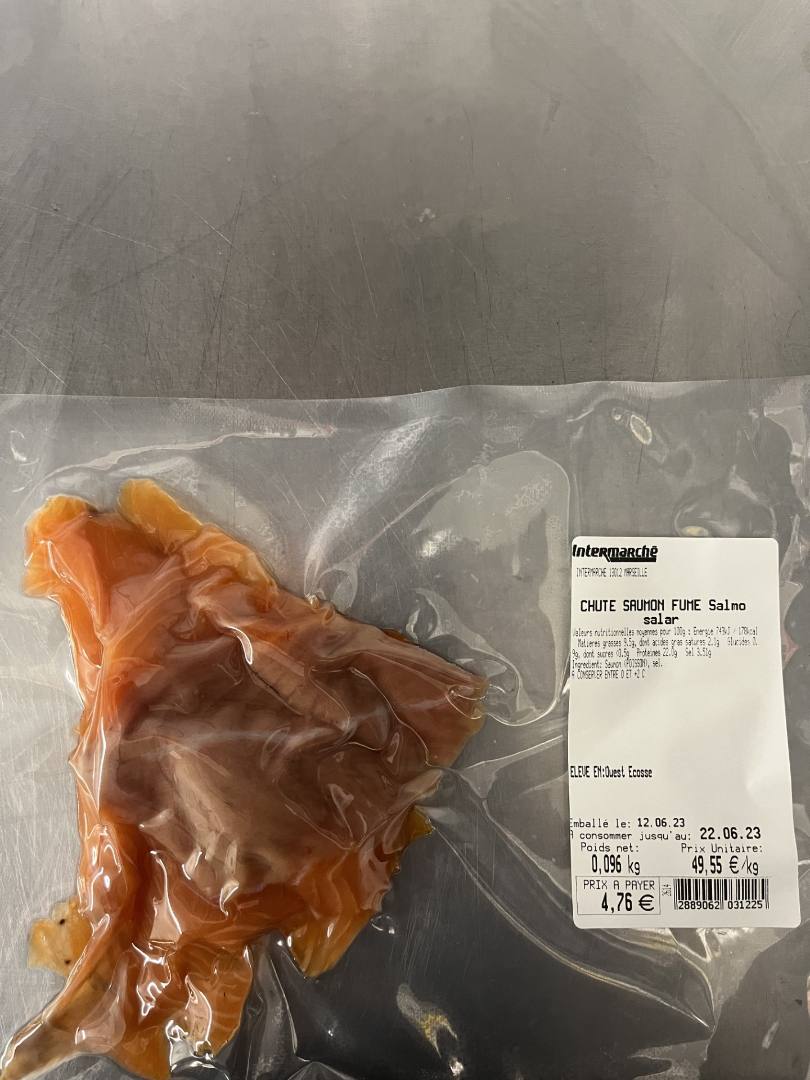 Photo du produit rappelé