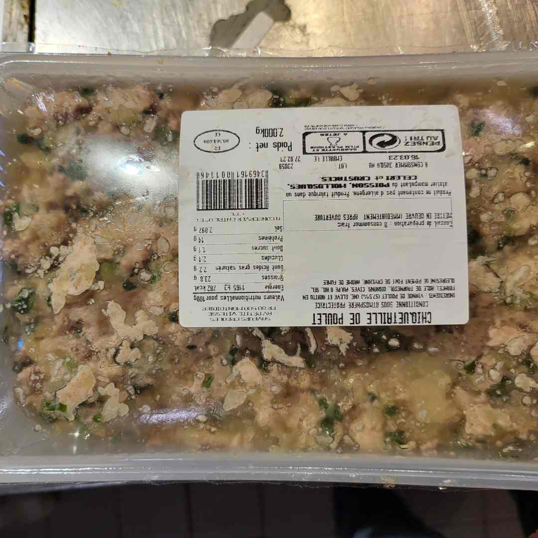 Photo du produit rappelé