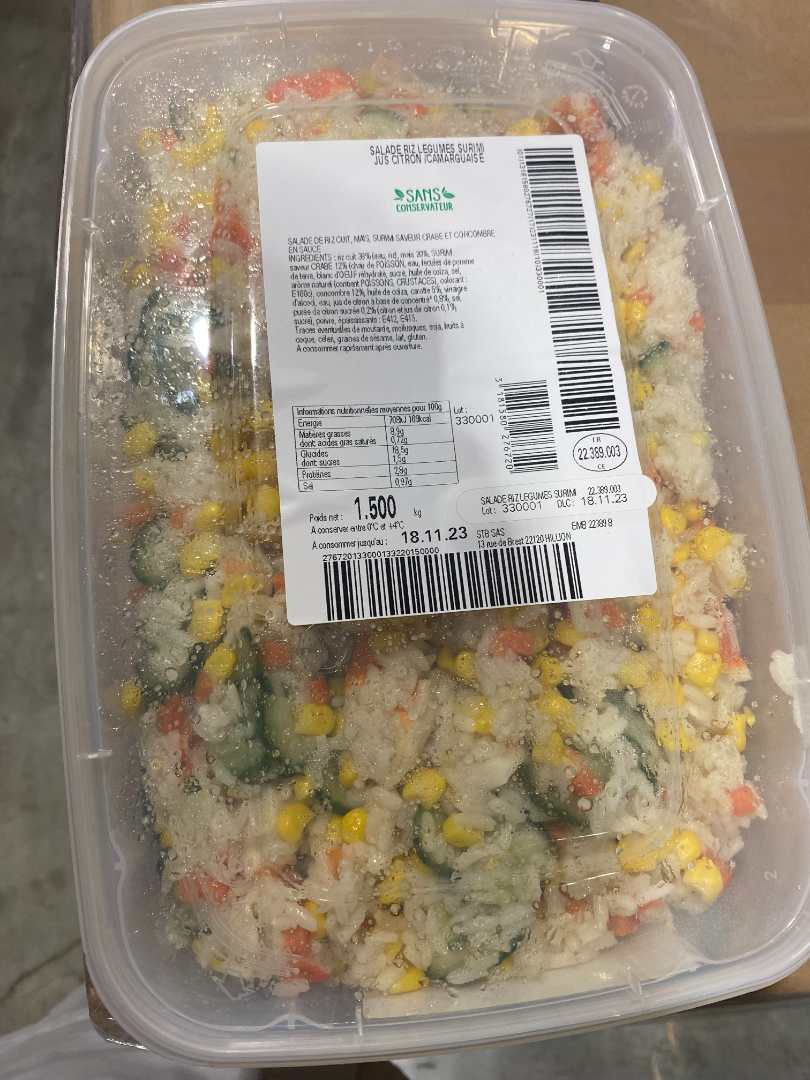 Photo du produit rappelé