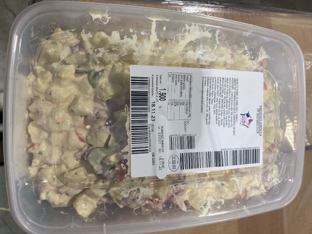 Photo du produit rappelé