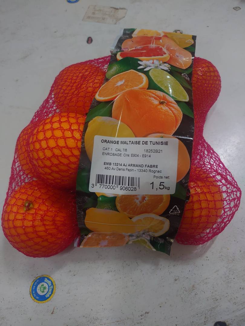 Photo du produit rappelé