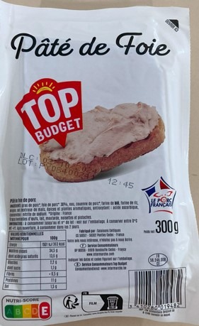 Photo du produit rappelé