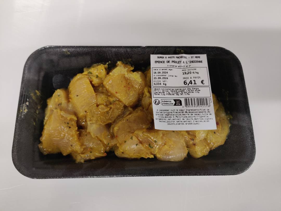 Photo du produit rappelé