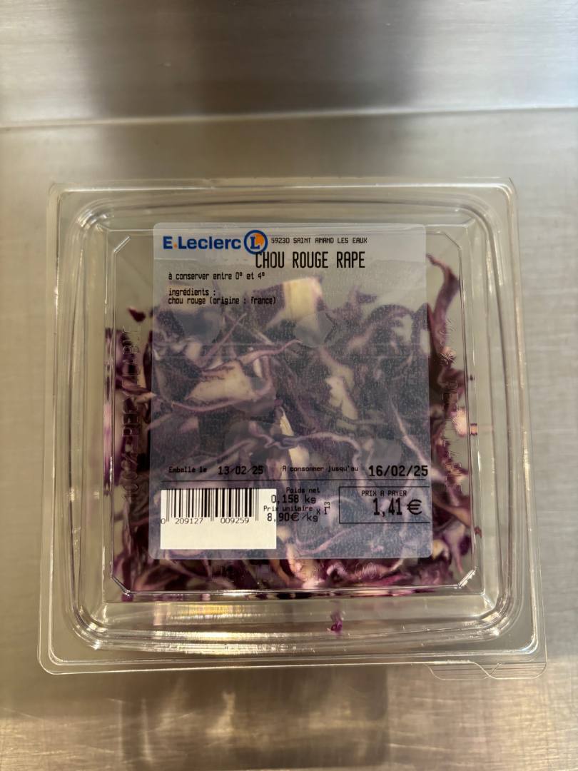 Photo du produit rappelé
