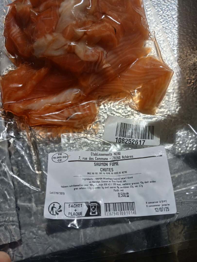 Photo du produit rappelé
