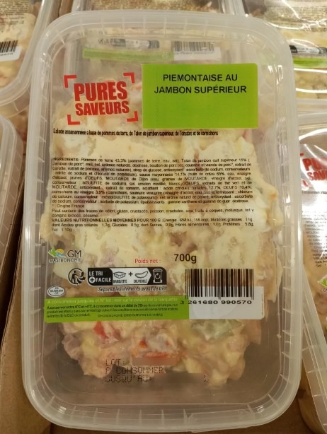 Photo du produit rappelé