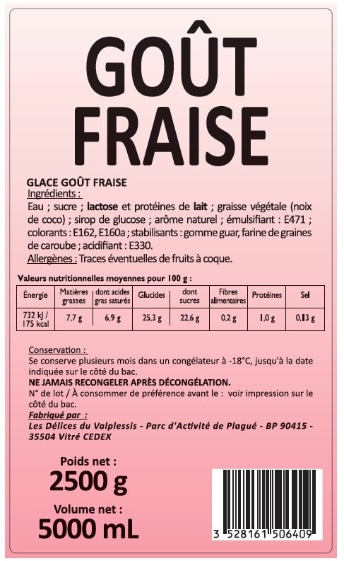 Photo du produit rappelé