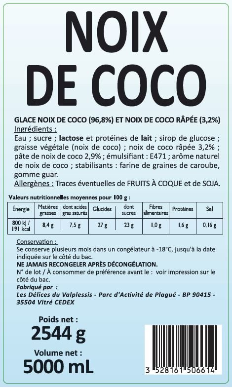 Photo du produit rappelé