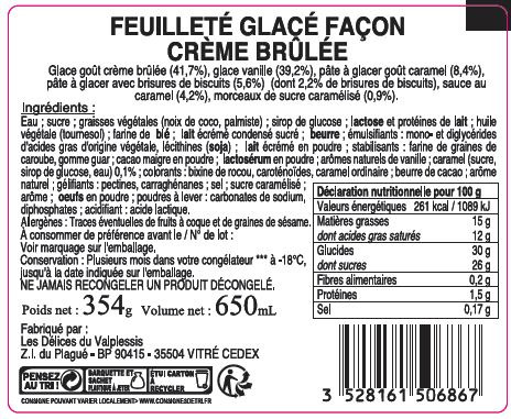 Photo du produit rappelé