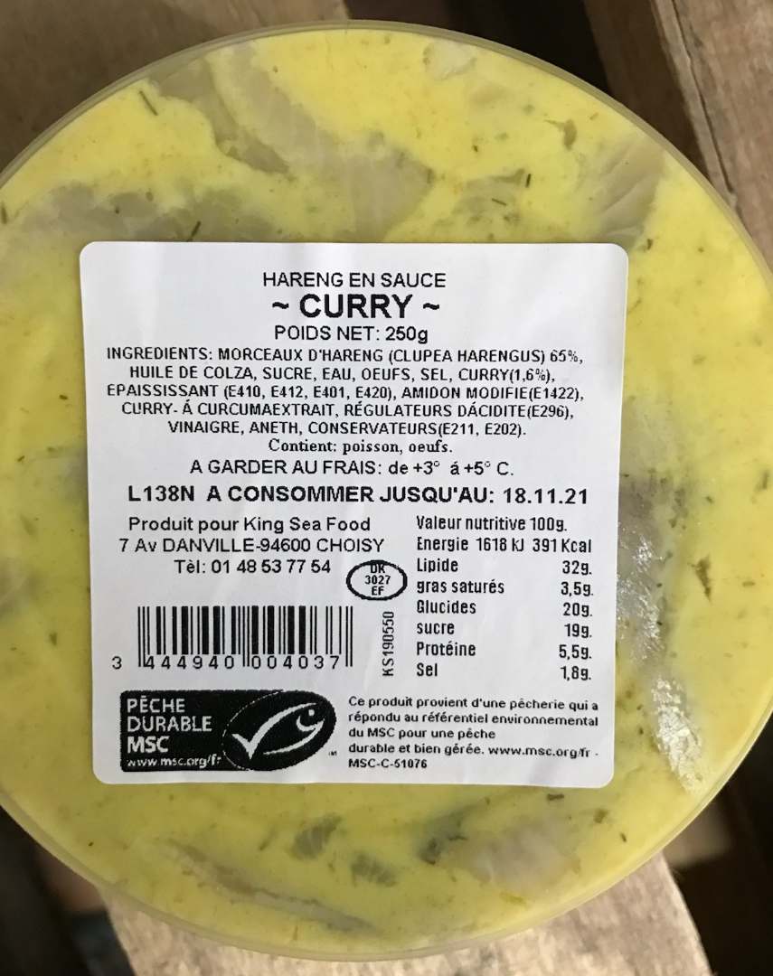 Photo du produit rappelé