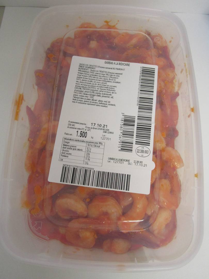 Photo du produit rappelé