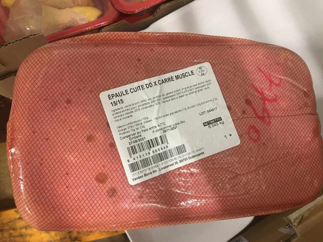 Photo du produit rappelé