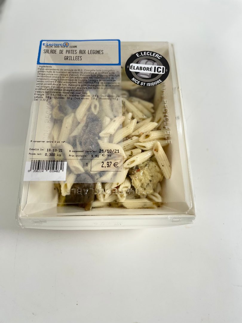 Photo du produit rappelé