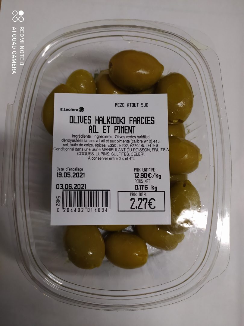 Photo du produit rappelé