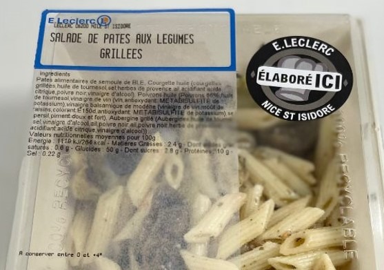 Photo du produit rappelé