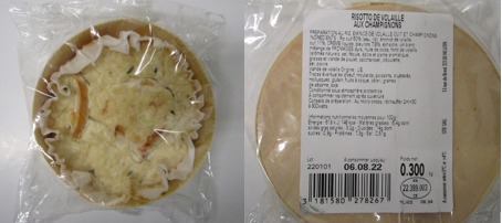 Photo du produit rappelé