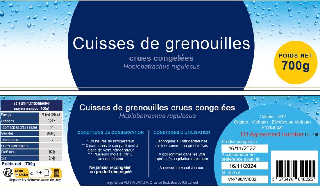 Photo du produit rappelé